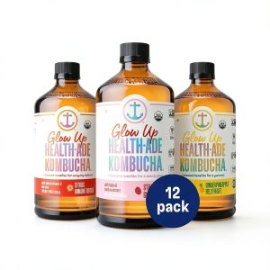 Health-Ade Kombucha Glow Up Probiotic Gut Health Beverage-0