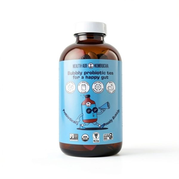 Health-Ade Kombucha Glow Up Probiotic Gut Health Beverage-5