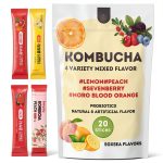Kombucha Powder Stick by Plogmag Tea 20 Count-0