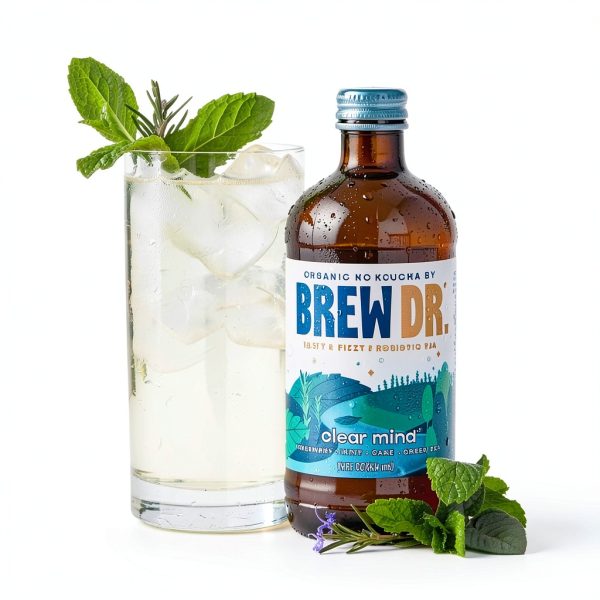 Brew Dr. Kombucha Herbal Tea 14oz Organic-5