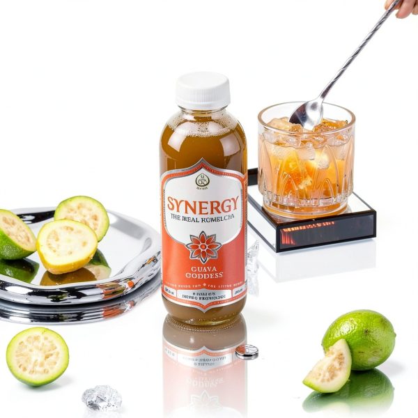 GT's Kombucha Guava Synergy 16oz Raw Probiotic-5
