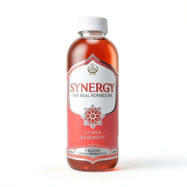 GT's Kombucha Guava Synergy 16oz Raw Probiotic-6