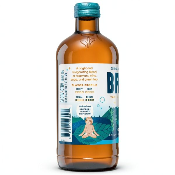 Brew Dr. Kombucha Herbal Tea 14oz Organic-3