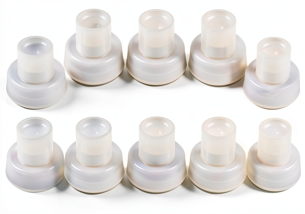 AQBB silicone seat cups next to a Bunn coffee brewer