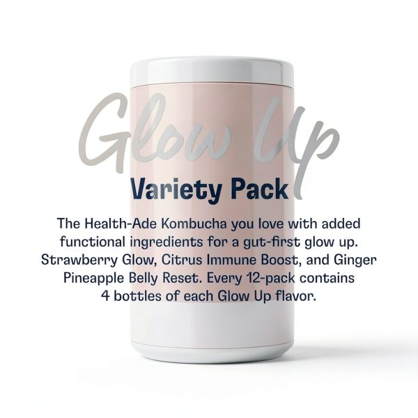 Health-Ade Kombucha Glow Up Probiotic Gut Health Beverage-3