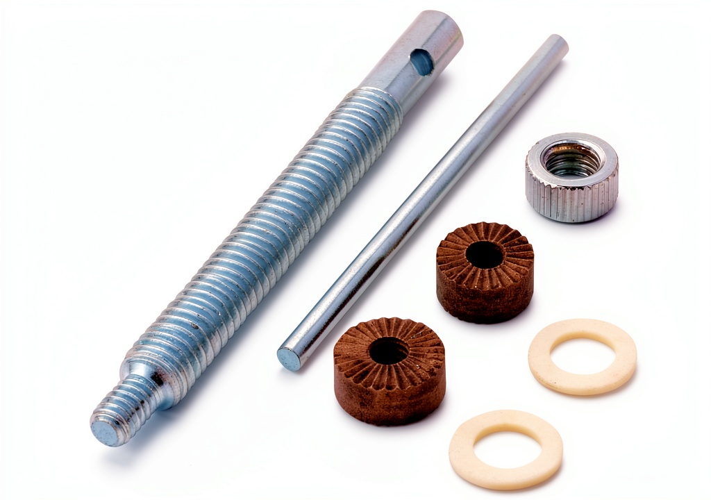 dib GS faucet seat shown with dimensions and solid construction