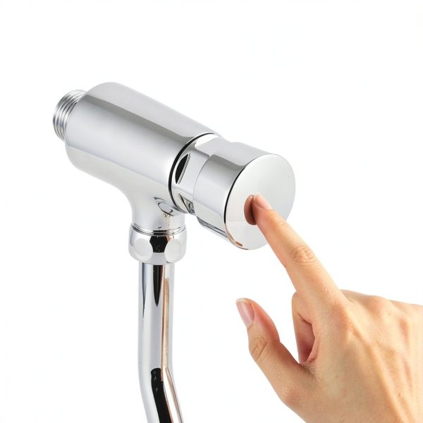 Ahdaskoo Copper Urinal Flush Valve Chrome-4