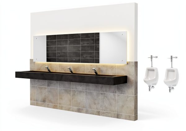 Urinal Flush Valve Moen Brass Chrome Design-1