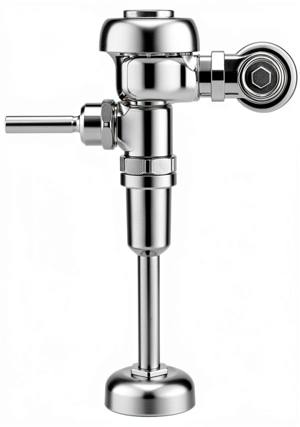 Sloan Flush Valve 186-XL Large Chrome Dual-Port ADA Compliant-0