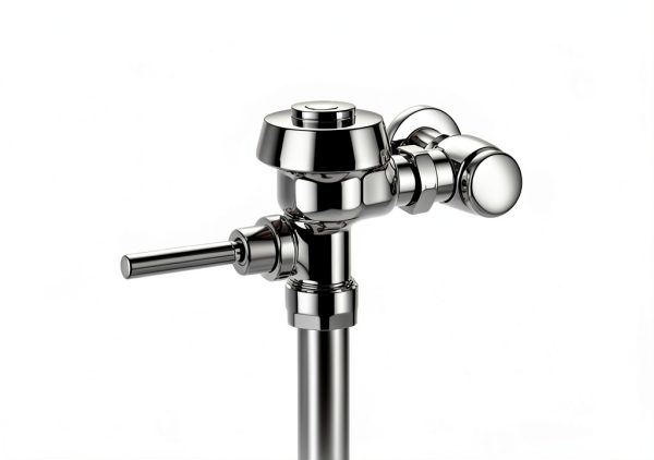 Sloan 1.0 GPF Polished Chrome Urinal Flushometer Brass ADA-6