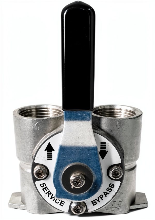 1 Inch Bypass Valve VALUPUR Stainless Steel Urinal Valve BHP-P02-SS1-2