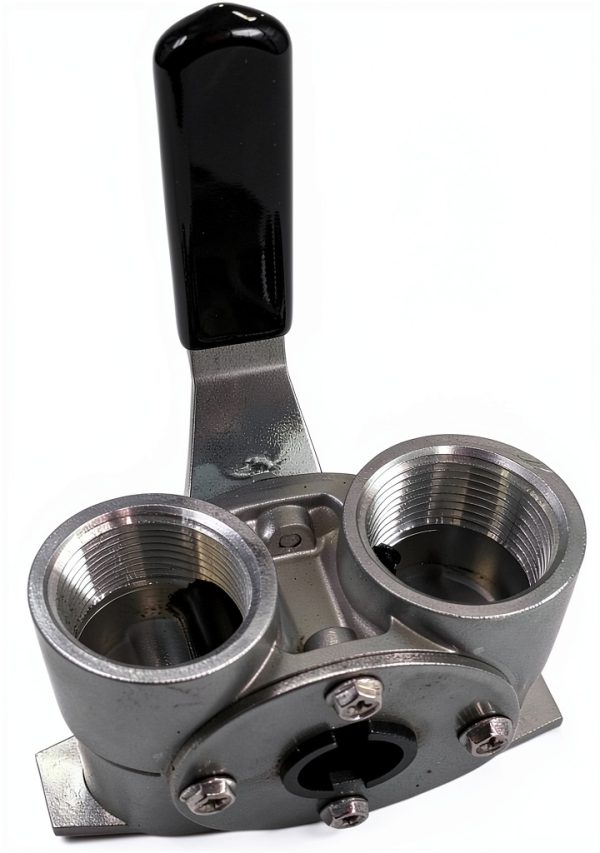 1 Inch Bypass Valve VALUPUR Stainless Steel Urinal Valve BHP-P02-SS1-3