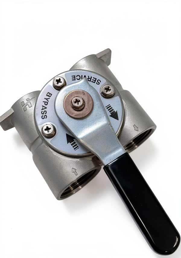 1 Inch Bypass Valve VALUPUR Stainless Steel Urinal Valve BHP-P02-SS1-1