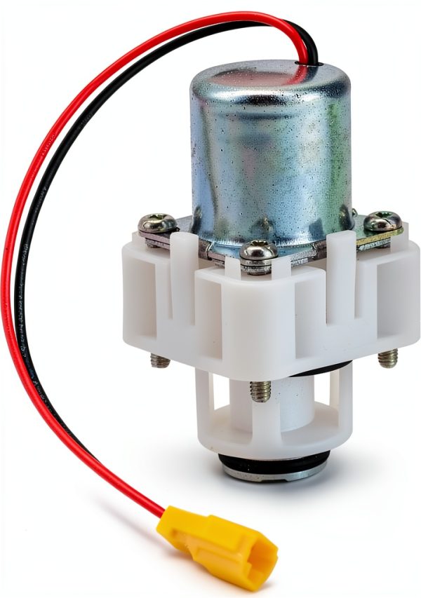 Lychee Light Yellow 2‑Port Solenoid Valve for Urinal Flusher 1.5in-0