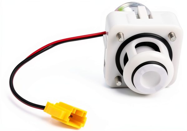 Lychee Light Yellow 2‑Port Solenoid Valve for Urinal Flusher 1.5in-4