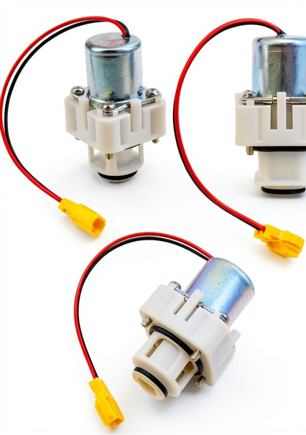 Lychee Light Yellow 2‑Port Solenoid Valve for Urinal Flusher 1.5in-3