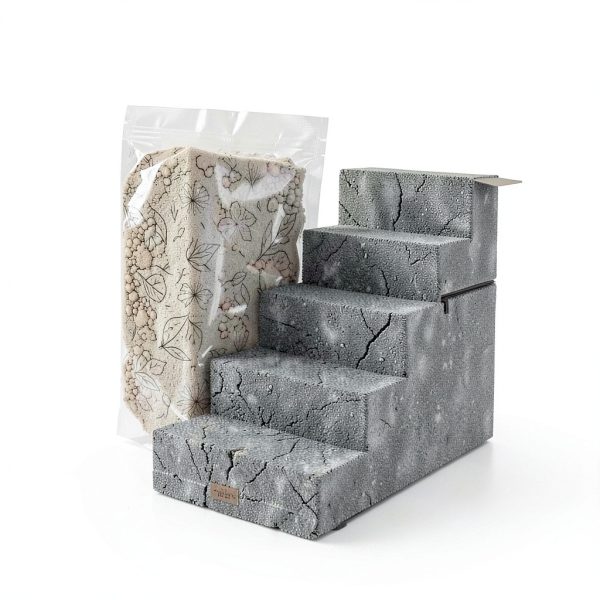 CCOZY KISS Dog Stairs 5 Tier Removable Wider Non Slip 23.6 H Grey-7